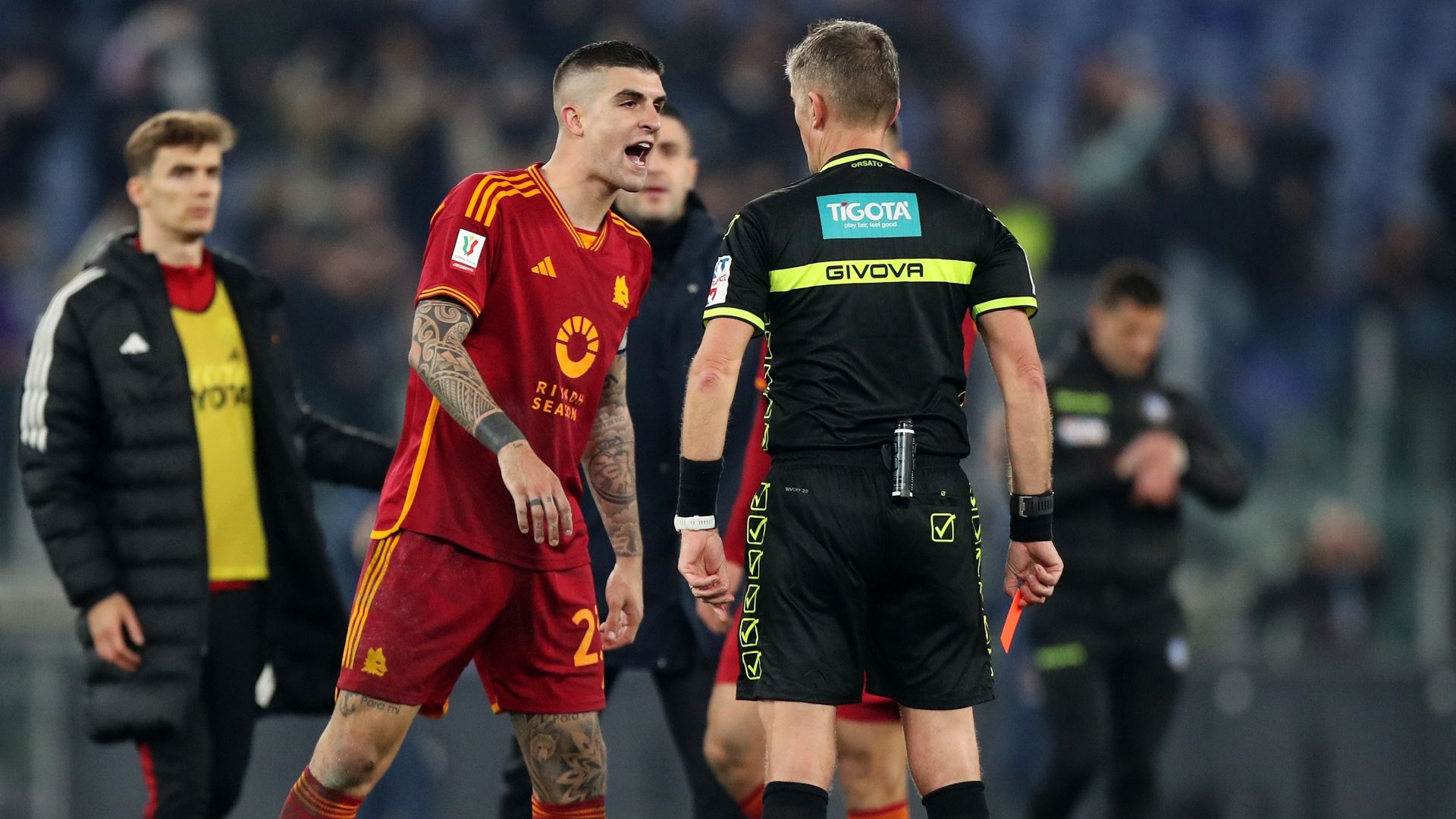 Mancini Orsato Lazio Roma