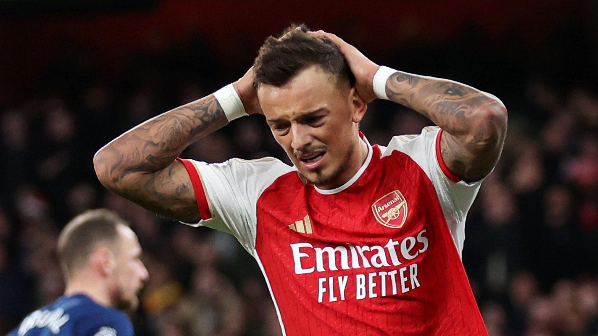 Ben White Arsenal West Ham 2023-24