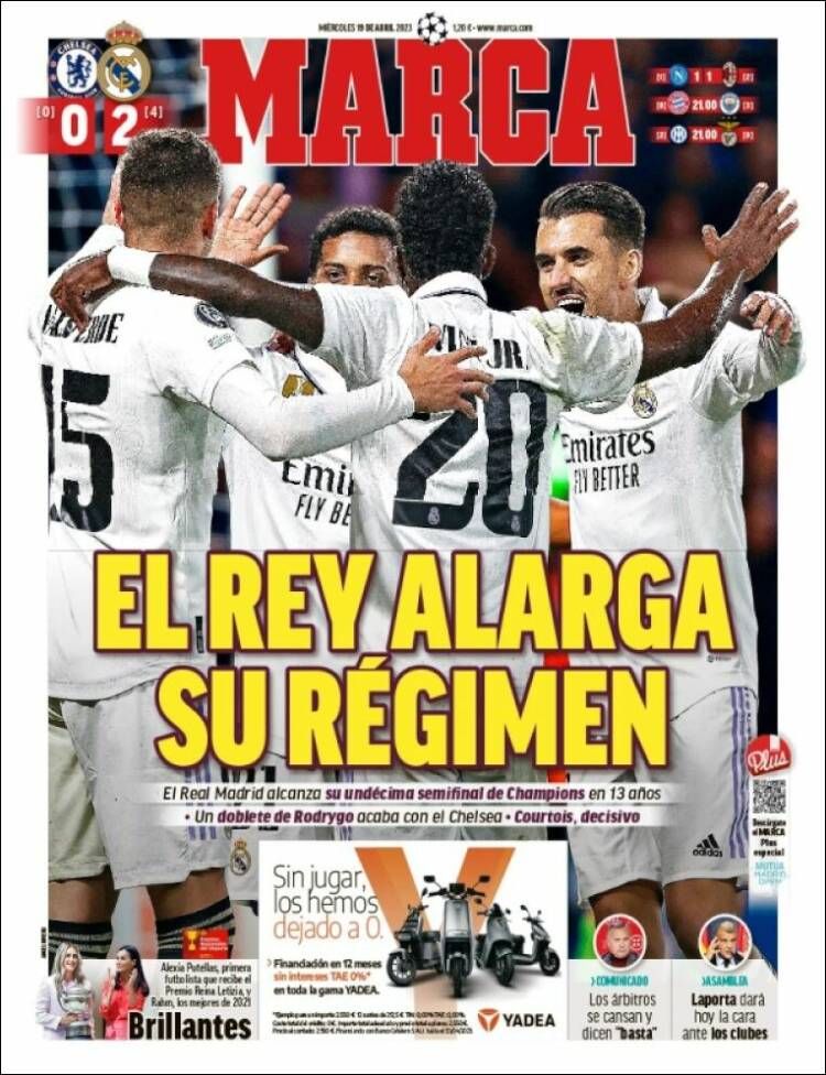 Las portadas 19 de abril 2023