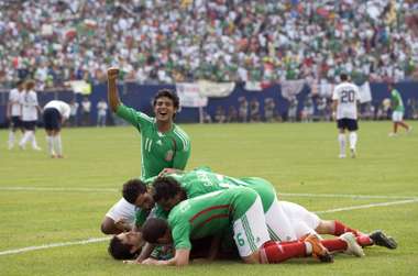 festejo final méxico estados unidos copa oro 2009