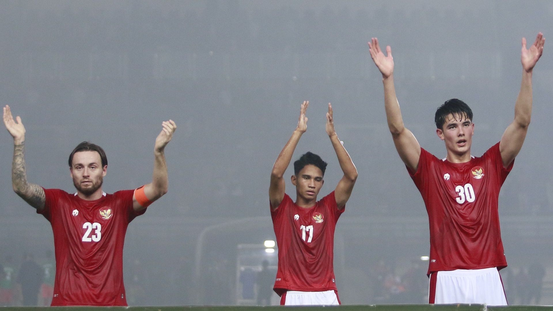 Timnas Indonesia - Marc Klok, Marselino Ferdinan & Elkan Baggott