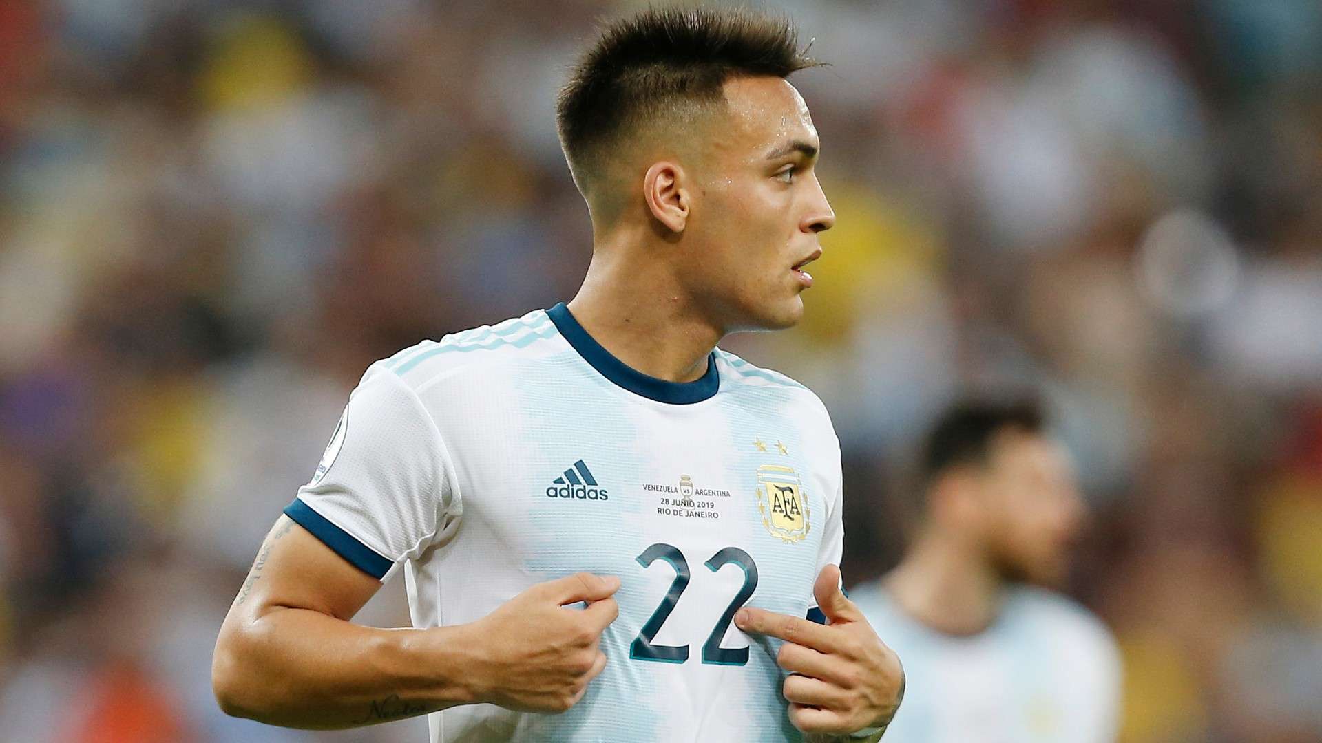Lautaro Martinez Argentina Venezuela Copa America Cuartos de final