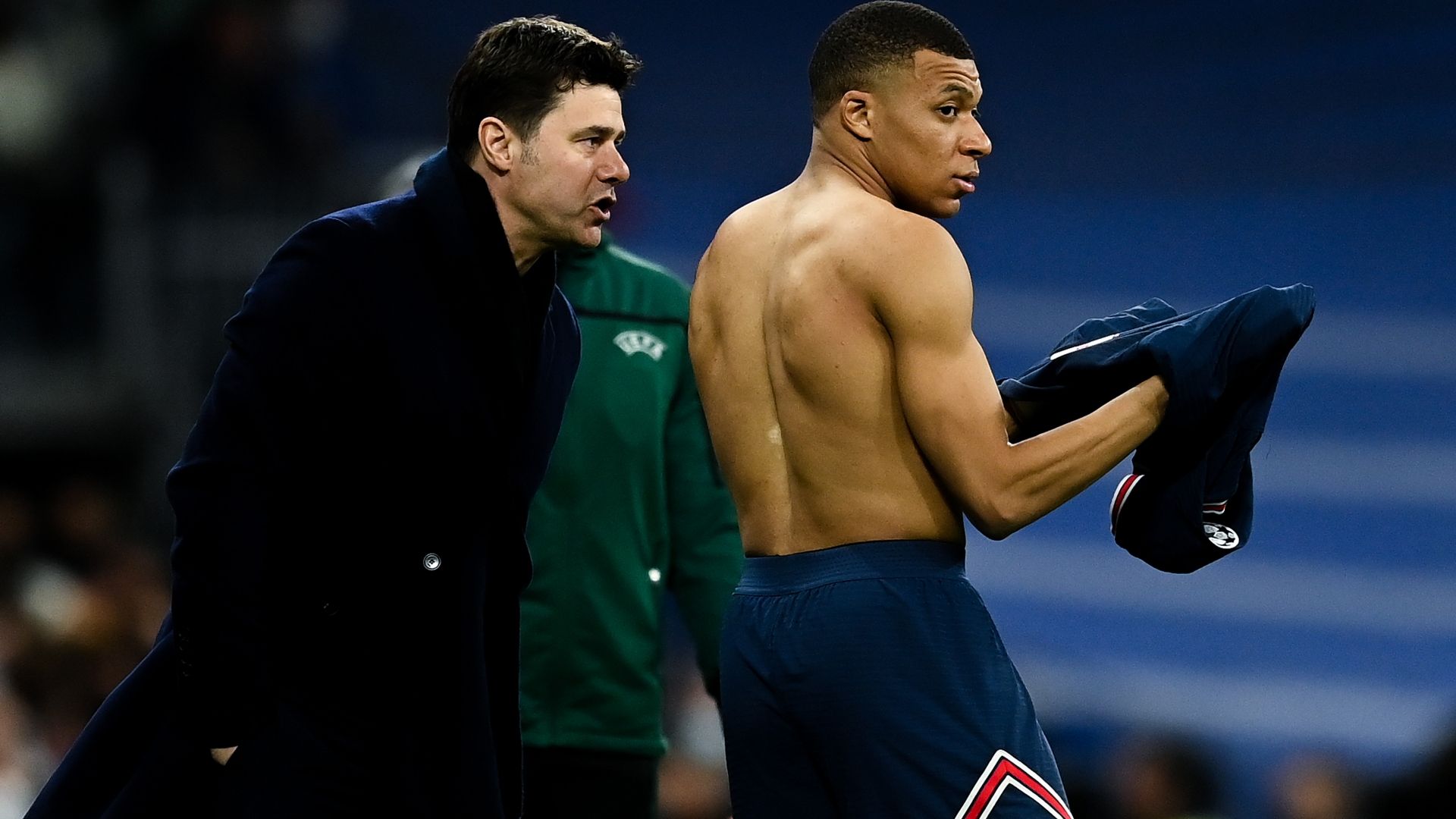 Mauricio Pochettino Kylian Mbappe PSG 2021-22