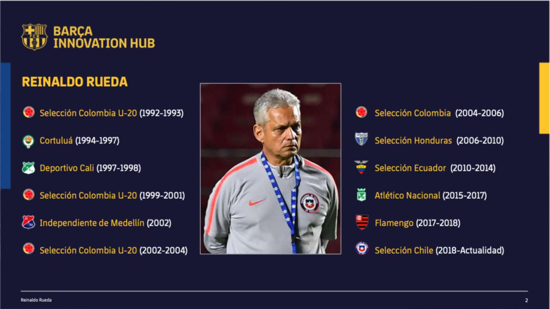 Reinaldo Rueda - Barcelona EMBED