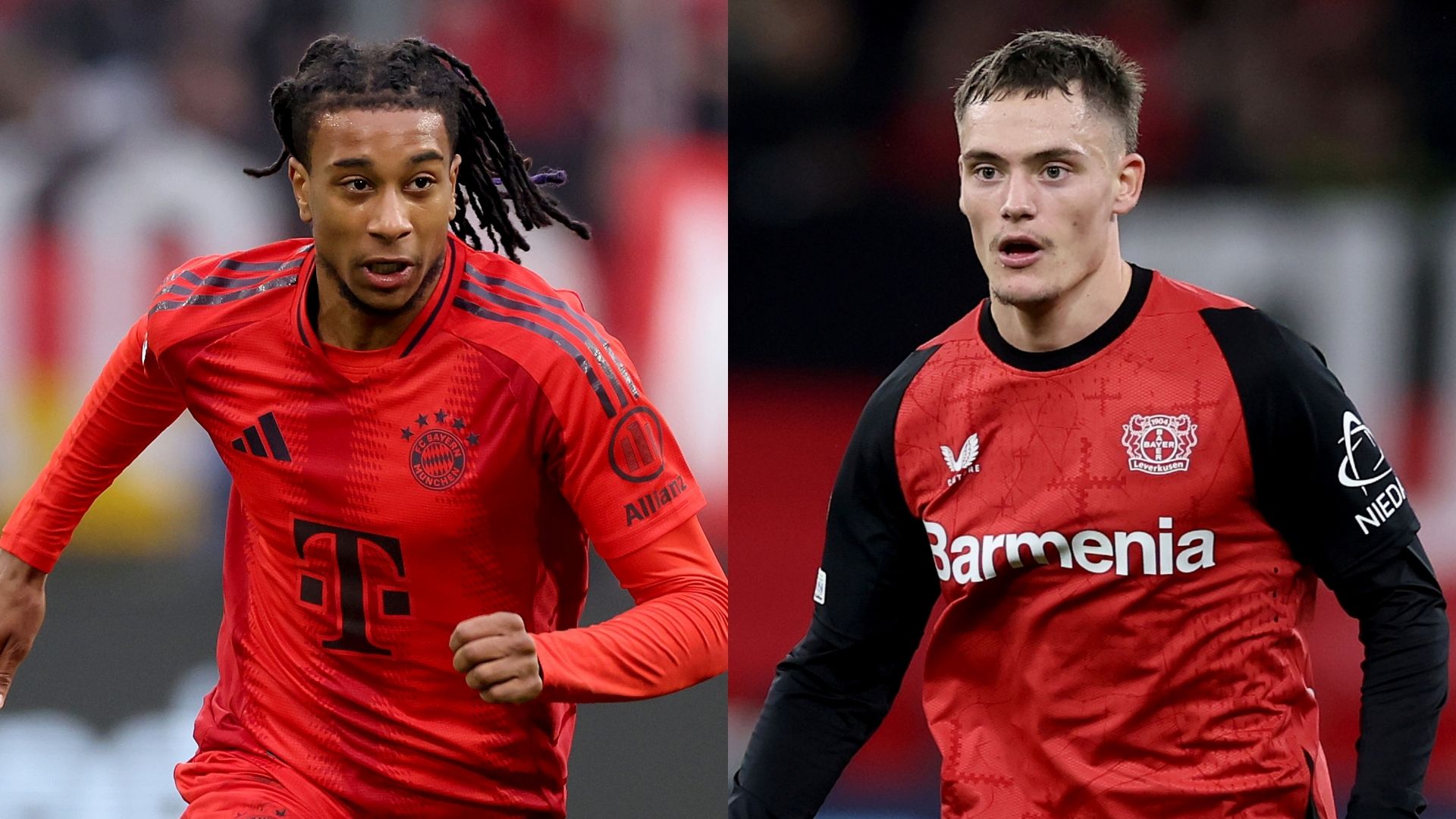 Michael Olise Bayern Florian Wirtz Leverkusen