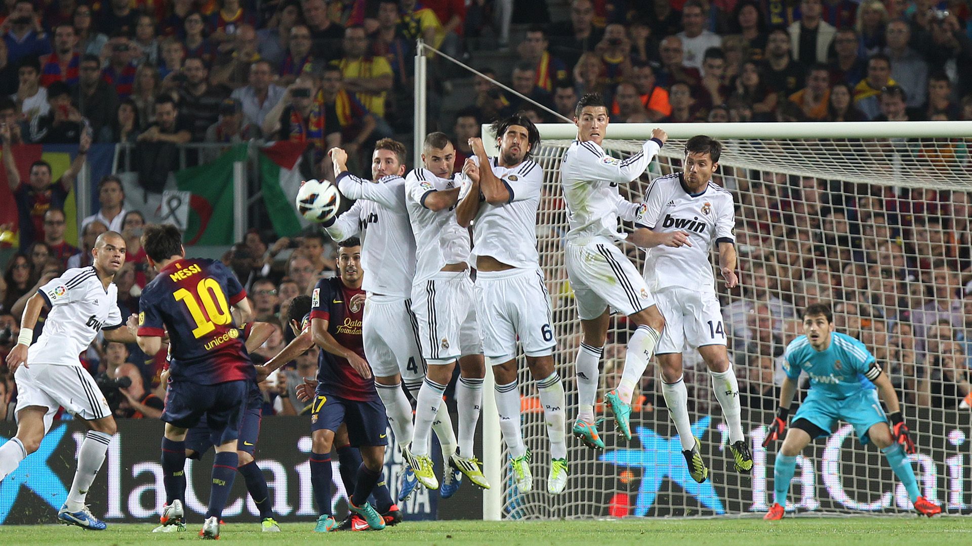 Lionel Messi Barcelona Real Madrid 2012 Camp Nou