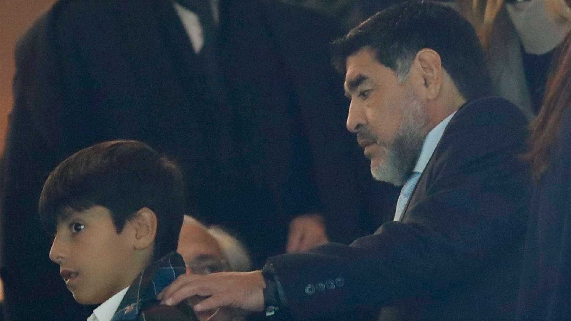 Diego Maradona Benjamin Aguero Real Madrid Napoli Champions League 15022017