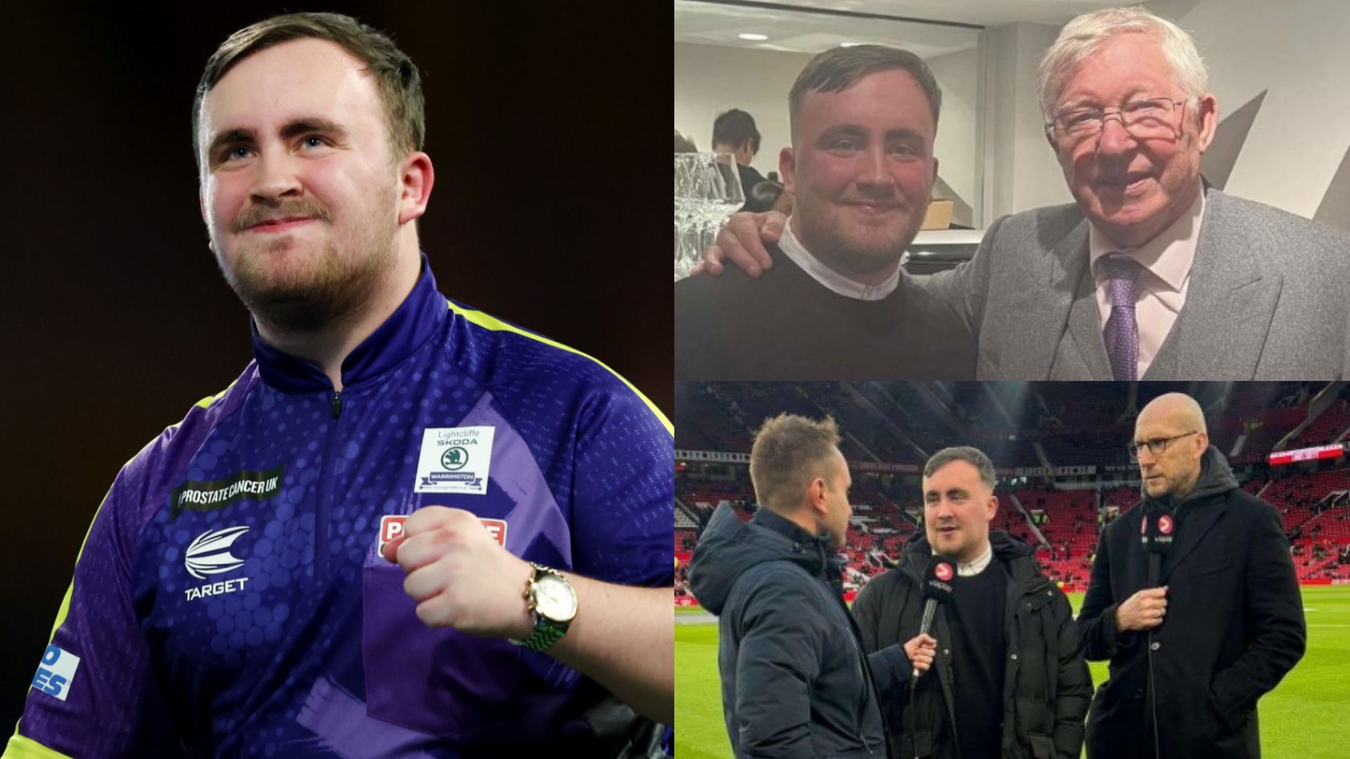 Luke Littler Manchester United Sir Alex Ferguson