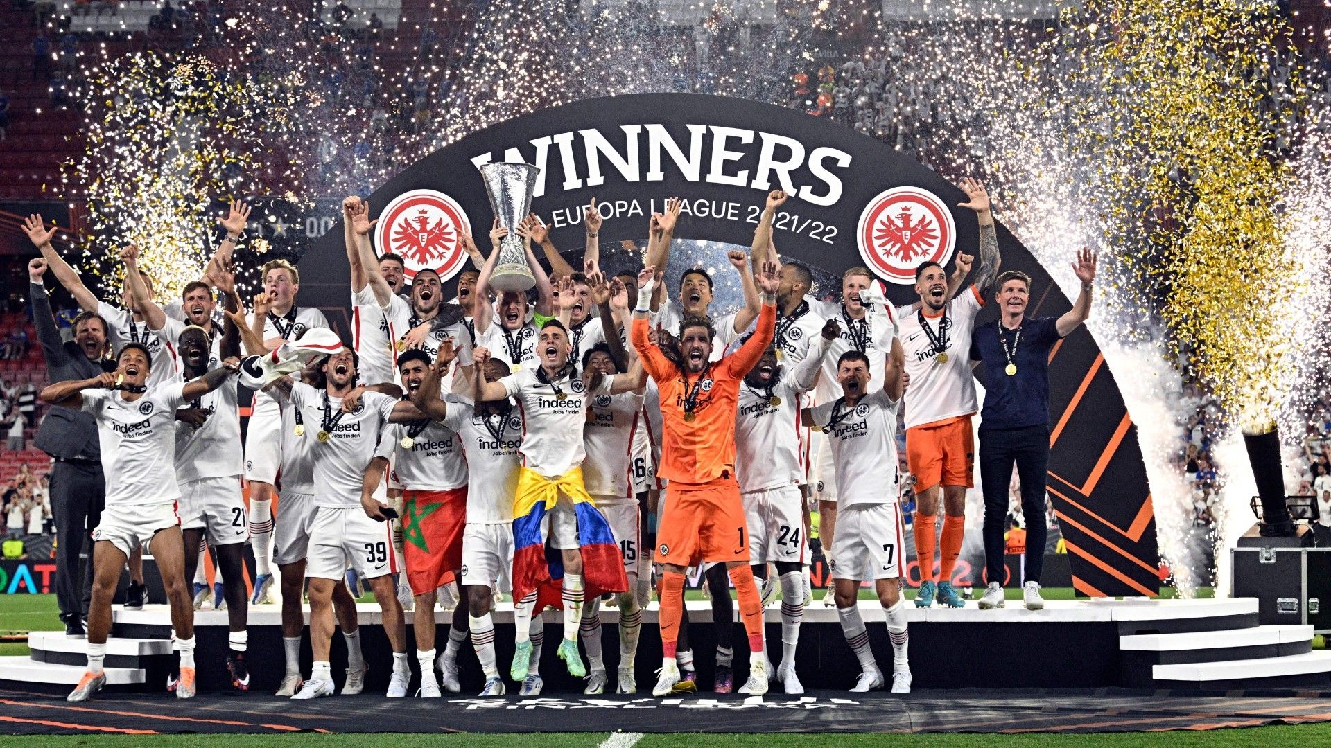 Eintracht Frankfurt's German midfielder and captain Sebastian Rode