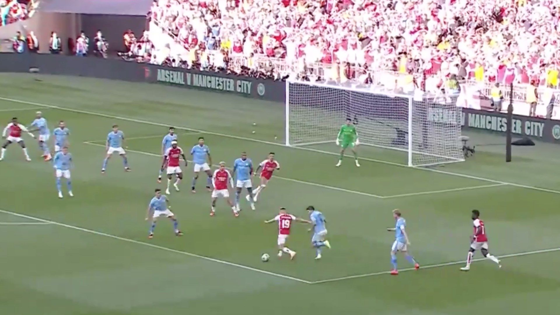 Leandro Trossard Arsenal Manchester City 2023