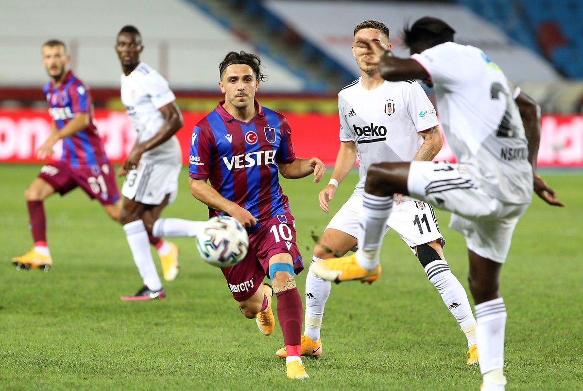 Abdulkadir Omur Trabzonspor Besiktas 09/13/20