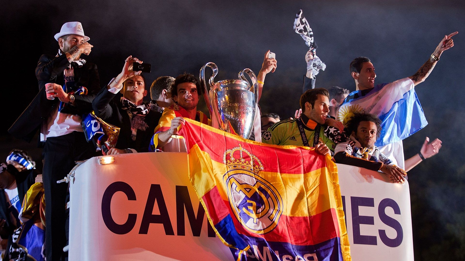 Real Madrid celebrates Uefa Champions League 2014