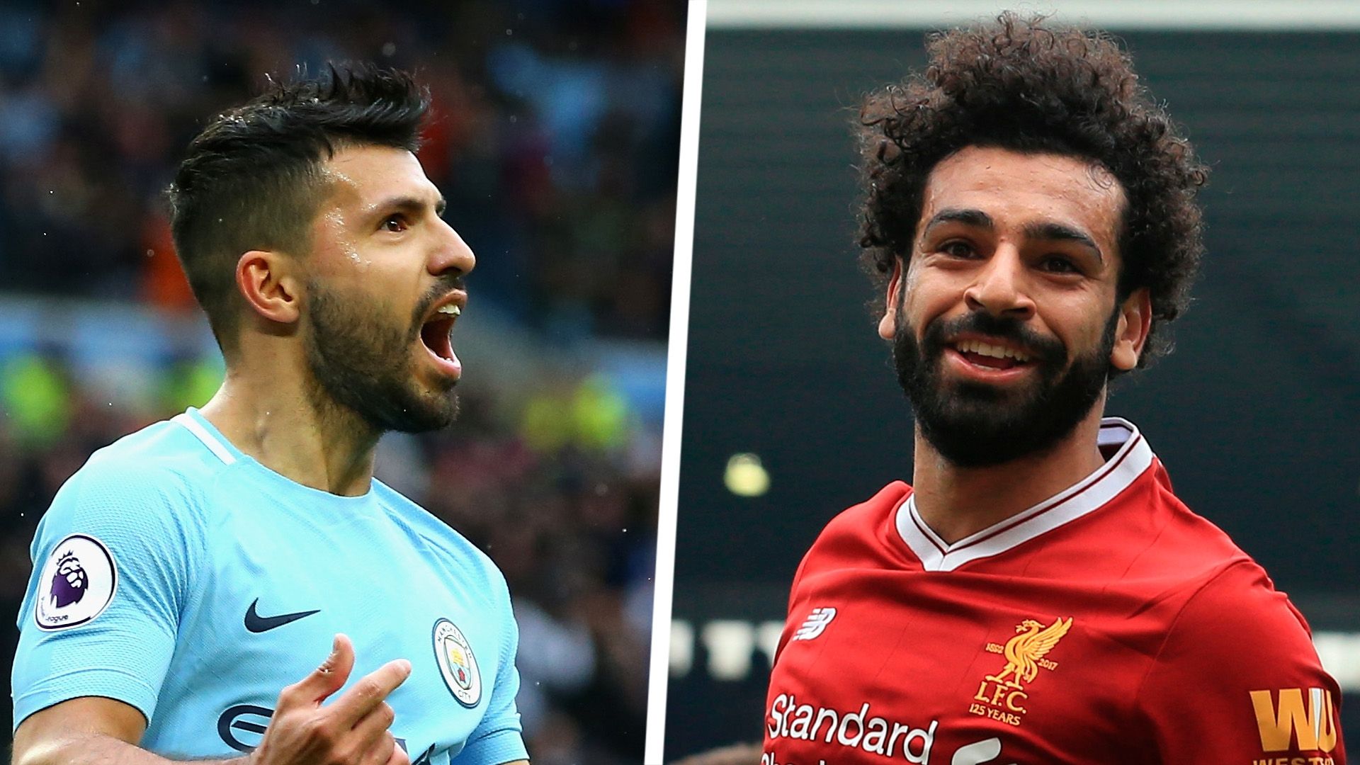Sergio Aguero Mohamed Salah Split