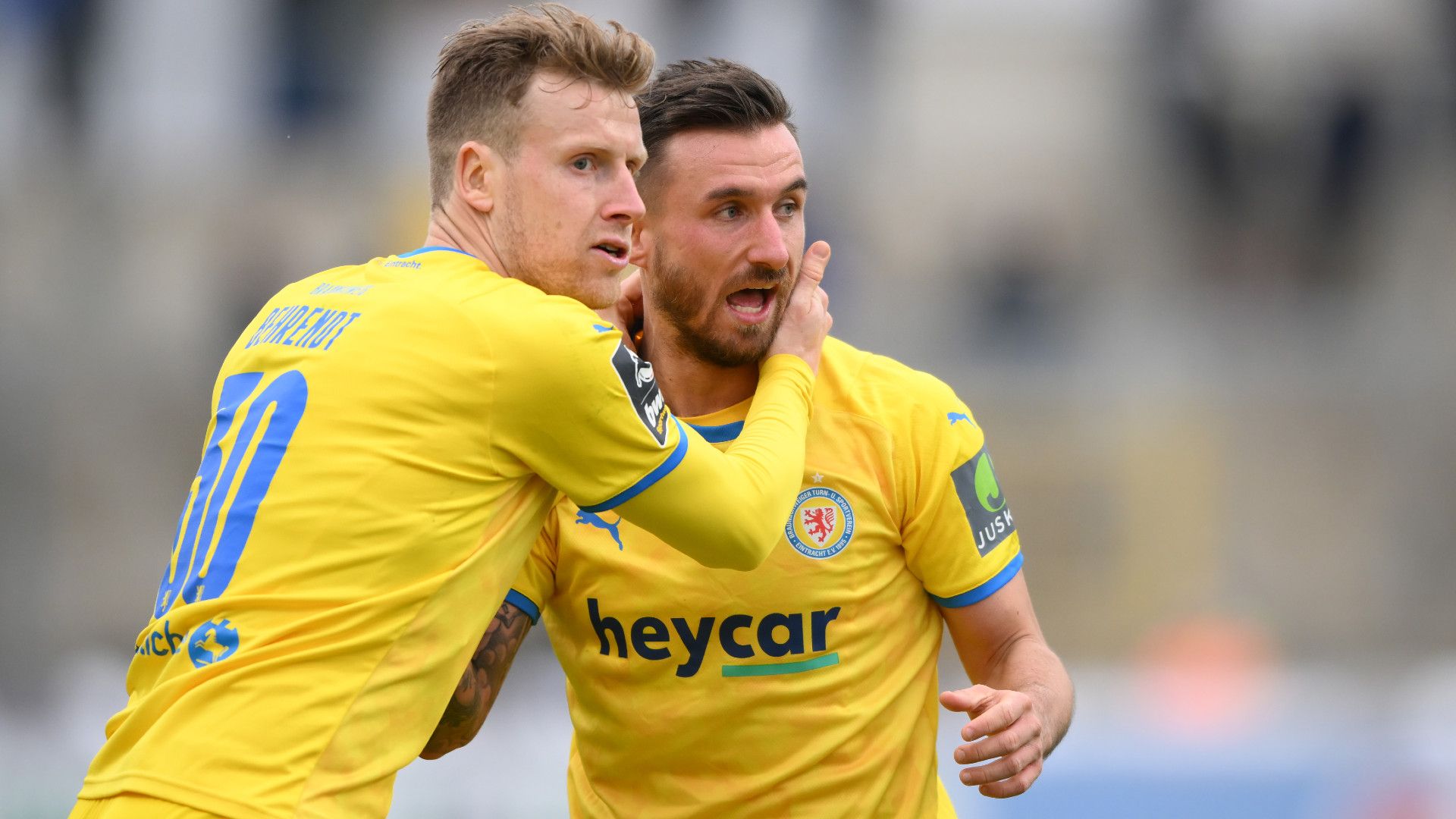 ROBIN KRAUSSE BRIAN BEHRENDT EINTRACHT BRAUNSCHWEIG