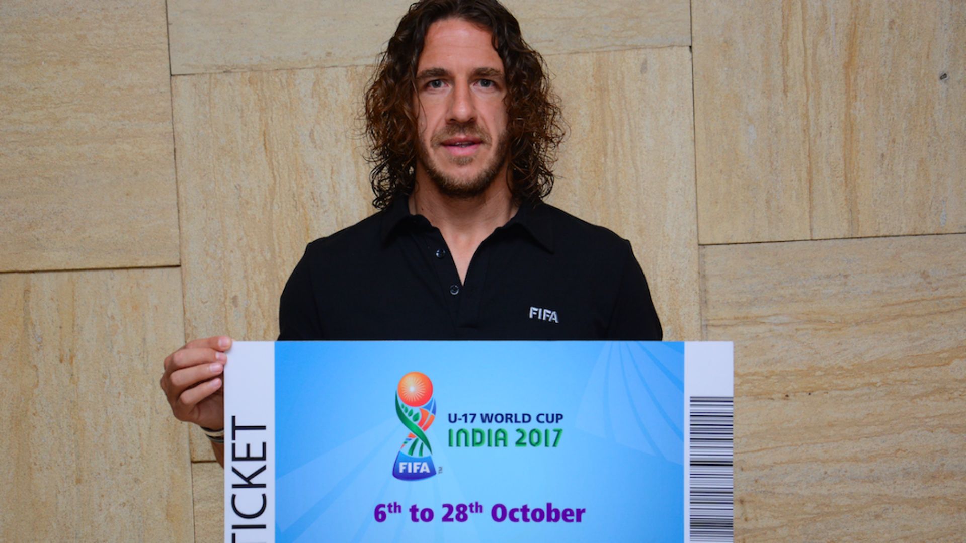 Carles Puyol FIFA U-17 World Cup India 2017