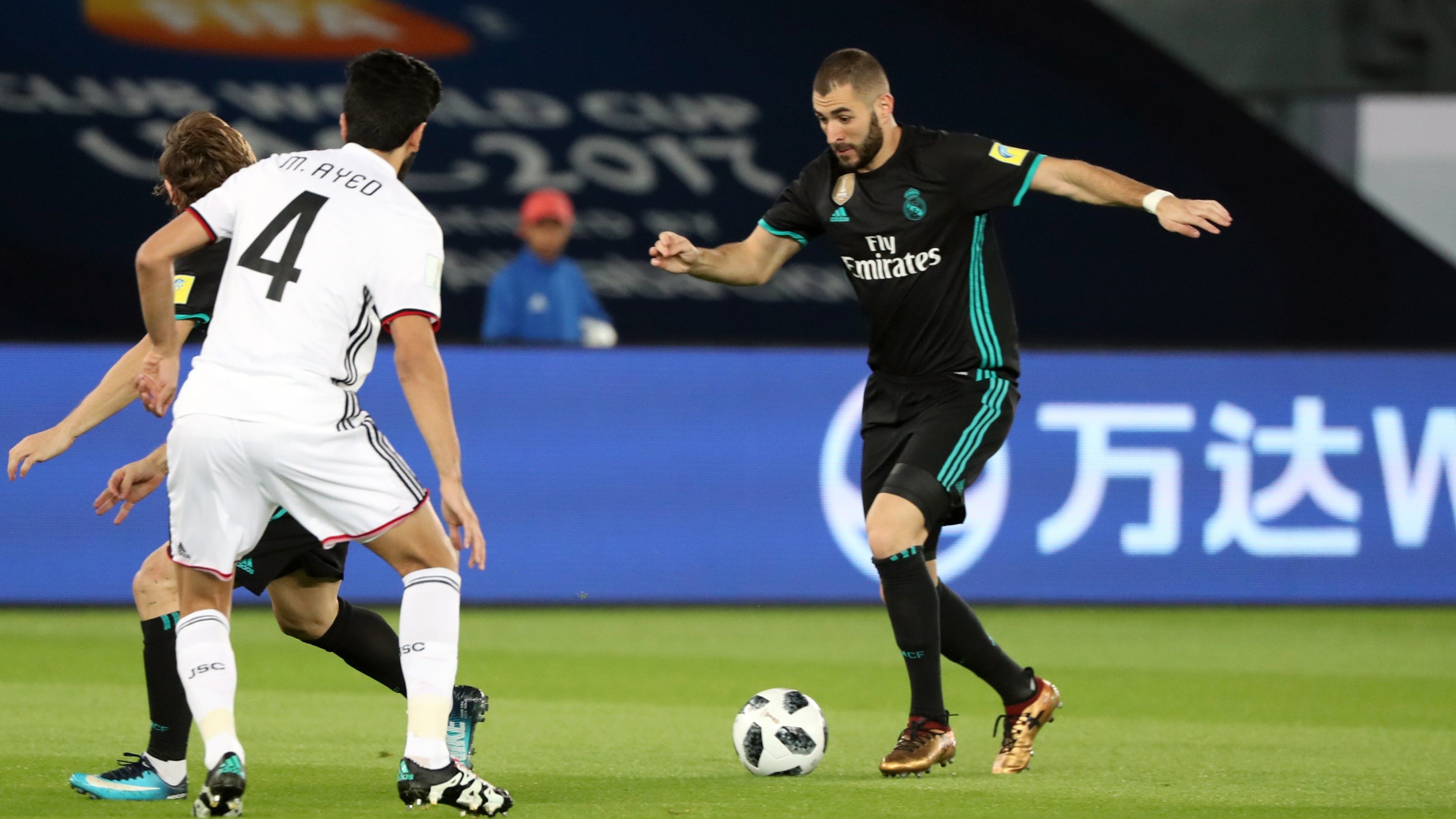 Karim Benzema Real Madrid Al Jazira Club World Cup 13122017