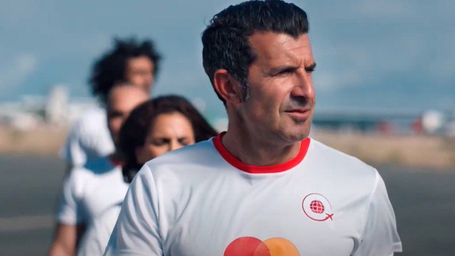 Luis Figo Mastercard