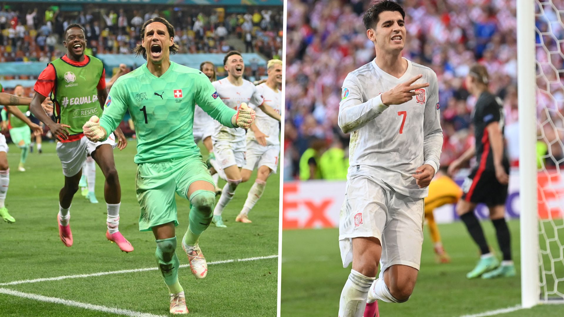 Sommer y Álvaro Morata