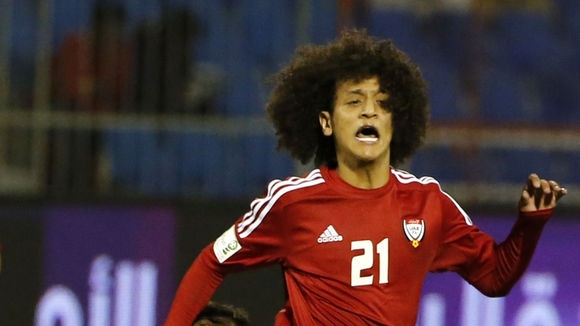 Emirati footballer Omar Abdulrahman