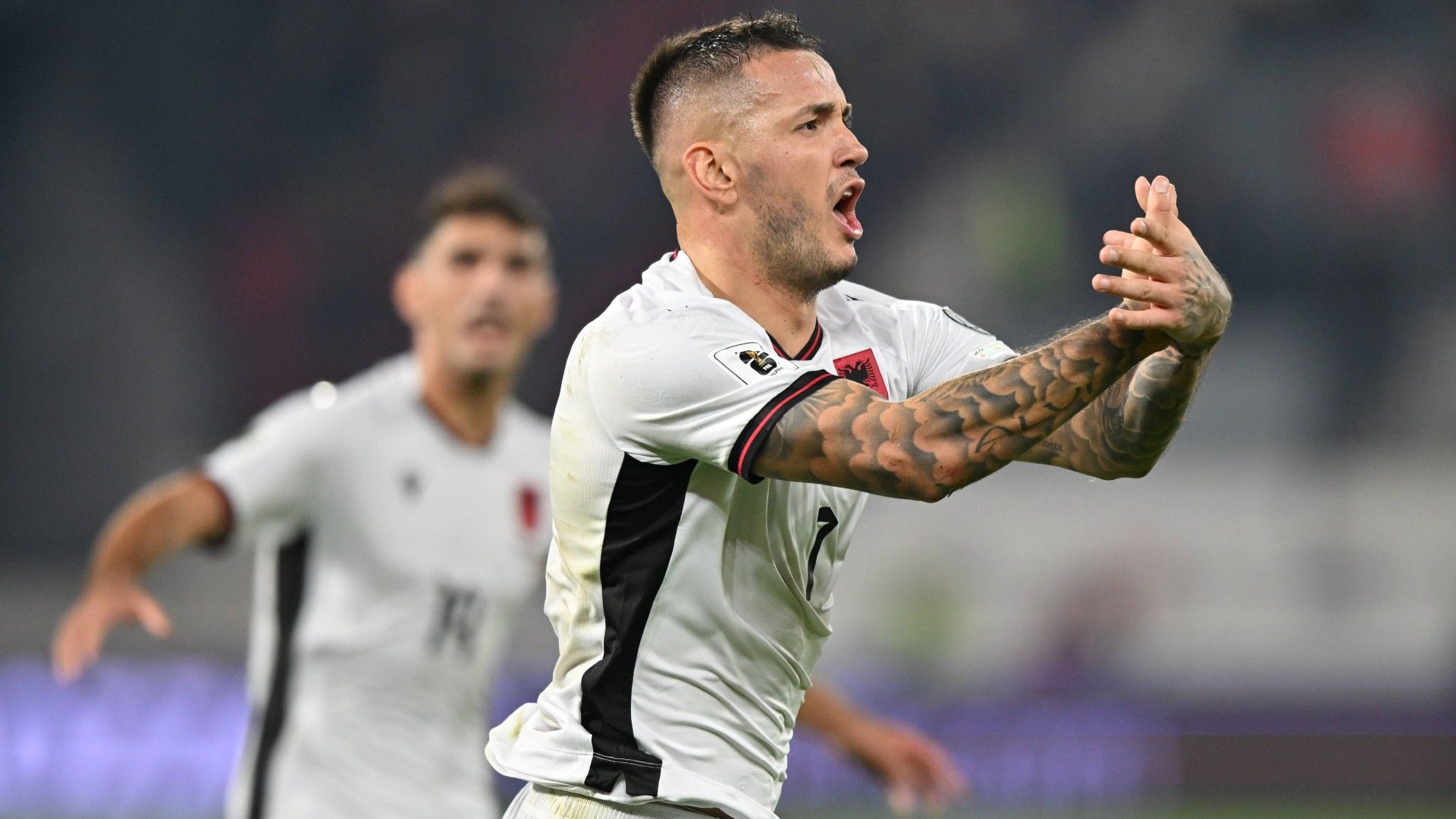  REY MANAJ, football player of Albania