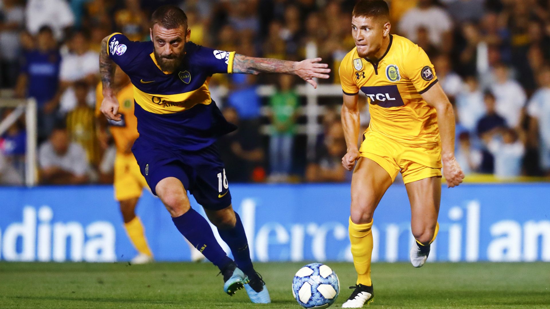 Daniele De Rossi Leonardo Gil Rosario Central Boca Superliga 08122019
