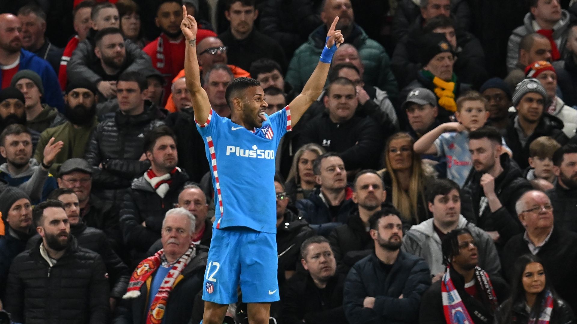 Renan Lodi Manchester United Atletico Madrid Champions League