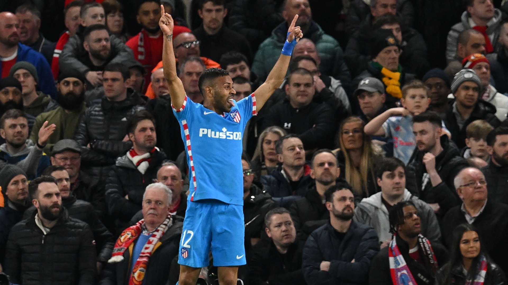 Renan Lodi Manchester United Atletico Madrid Champions League