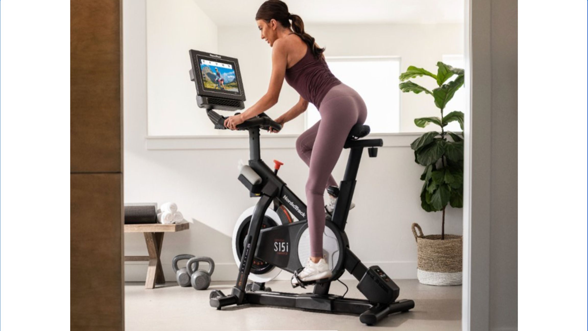 NordicTrack - Commercial S15i exercise bike