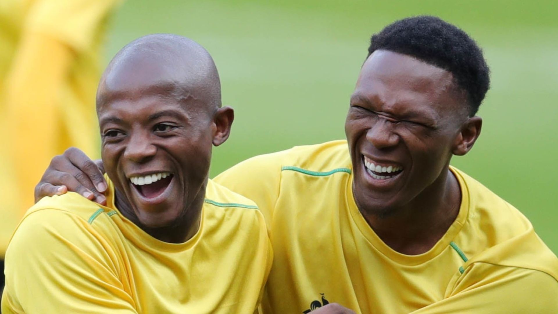 Zakhele Lepasa, Lebo Mothiba, Bafana Bafana