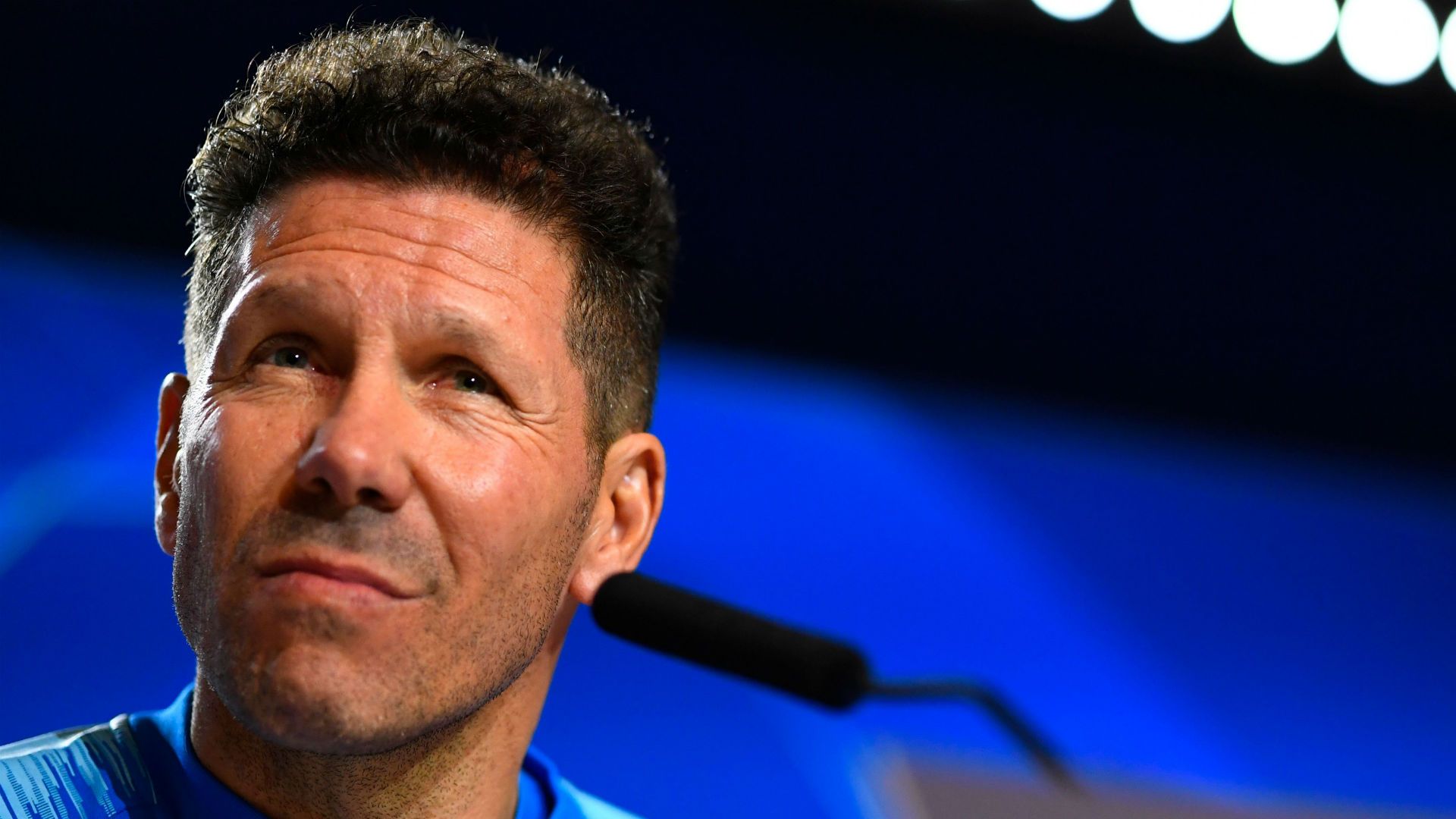 Diego Simeone Atletico Madrid Juventus press conference