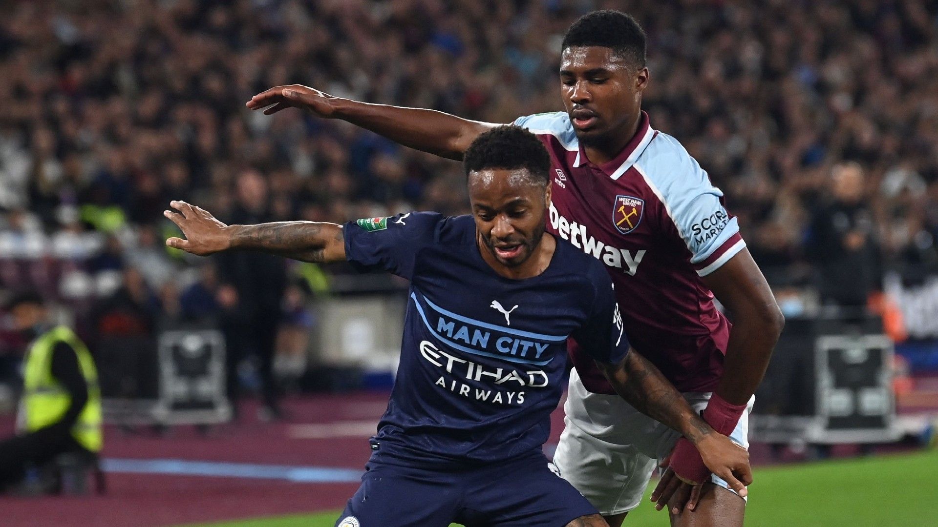 Sterling Manchester City West Ham 2021