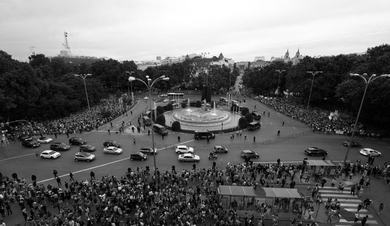 Neptunbrunnen Atletico Madrid