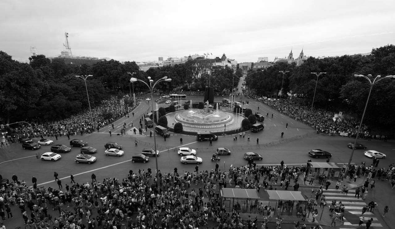 Neptunbrunnen Atletico Madrid