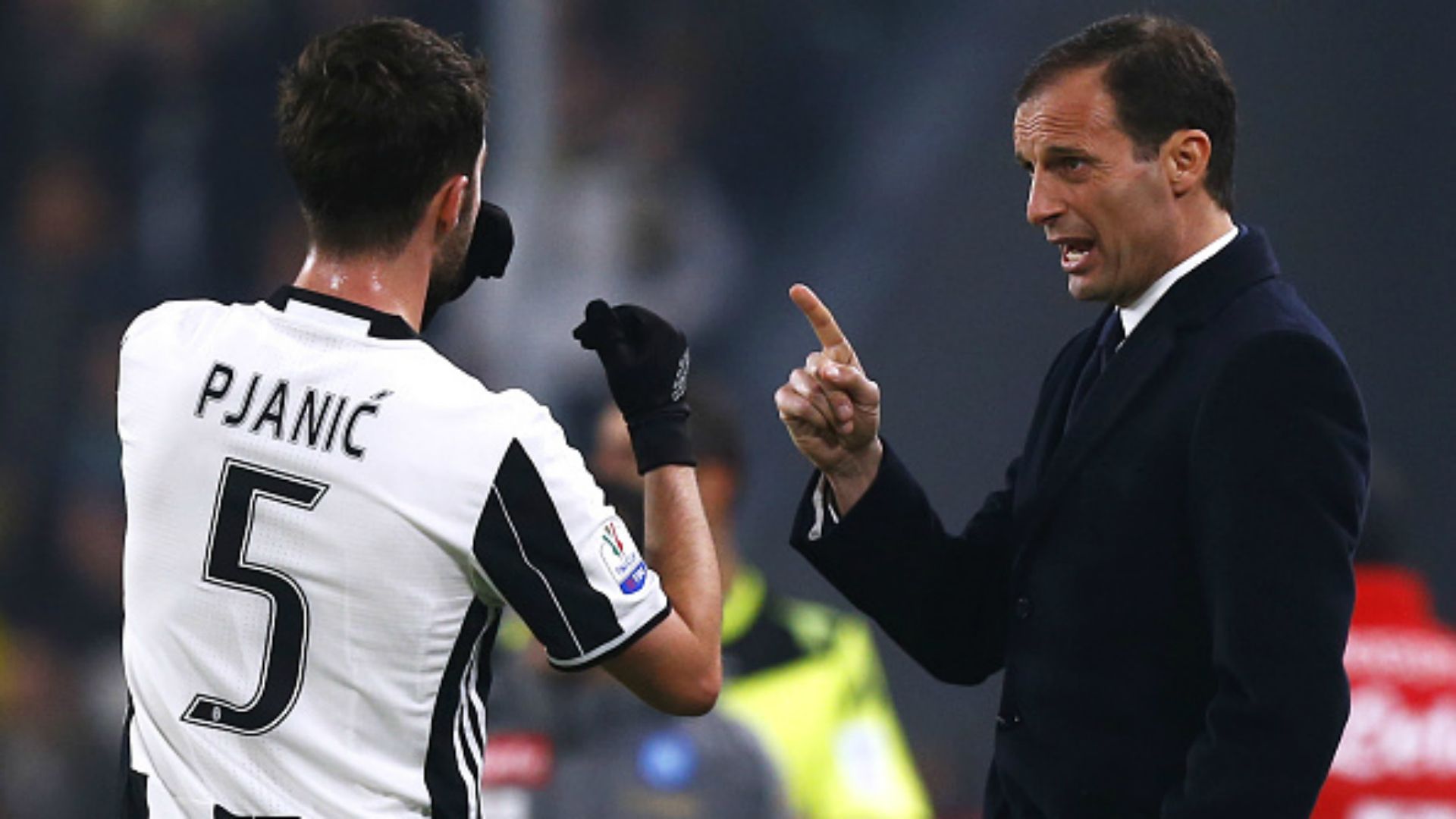 Massimiliano Allegri Miralem Pjanic Juventus Napoli Coppa Italia
