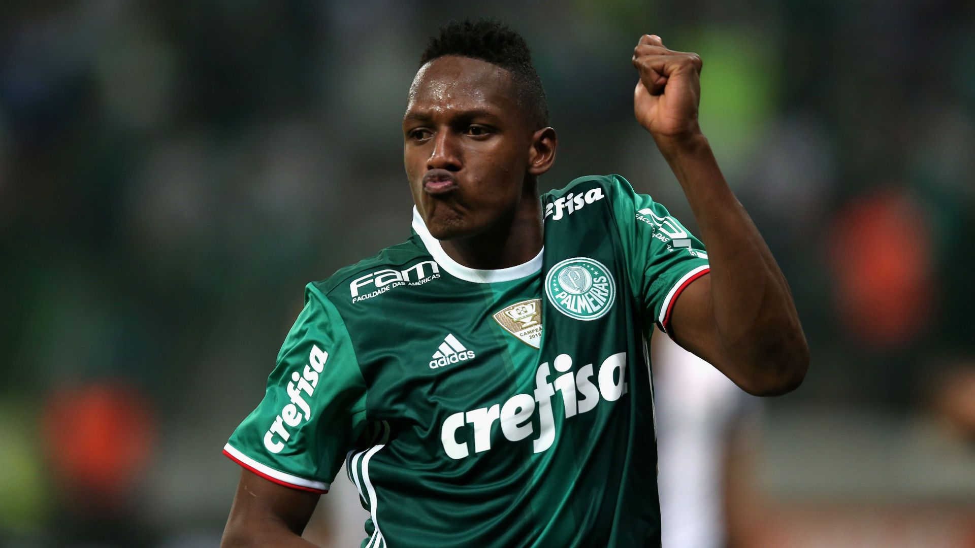 Yerry Mina Palmeiras 2016