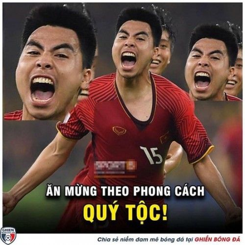 Đức Huy ảnh chế chung kết lượt đi AFF Cup 2018 Malaysia