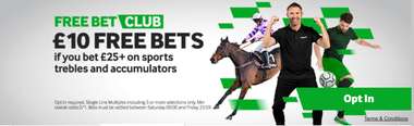 Betway Free Bet Club