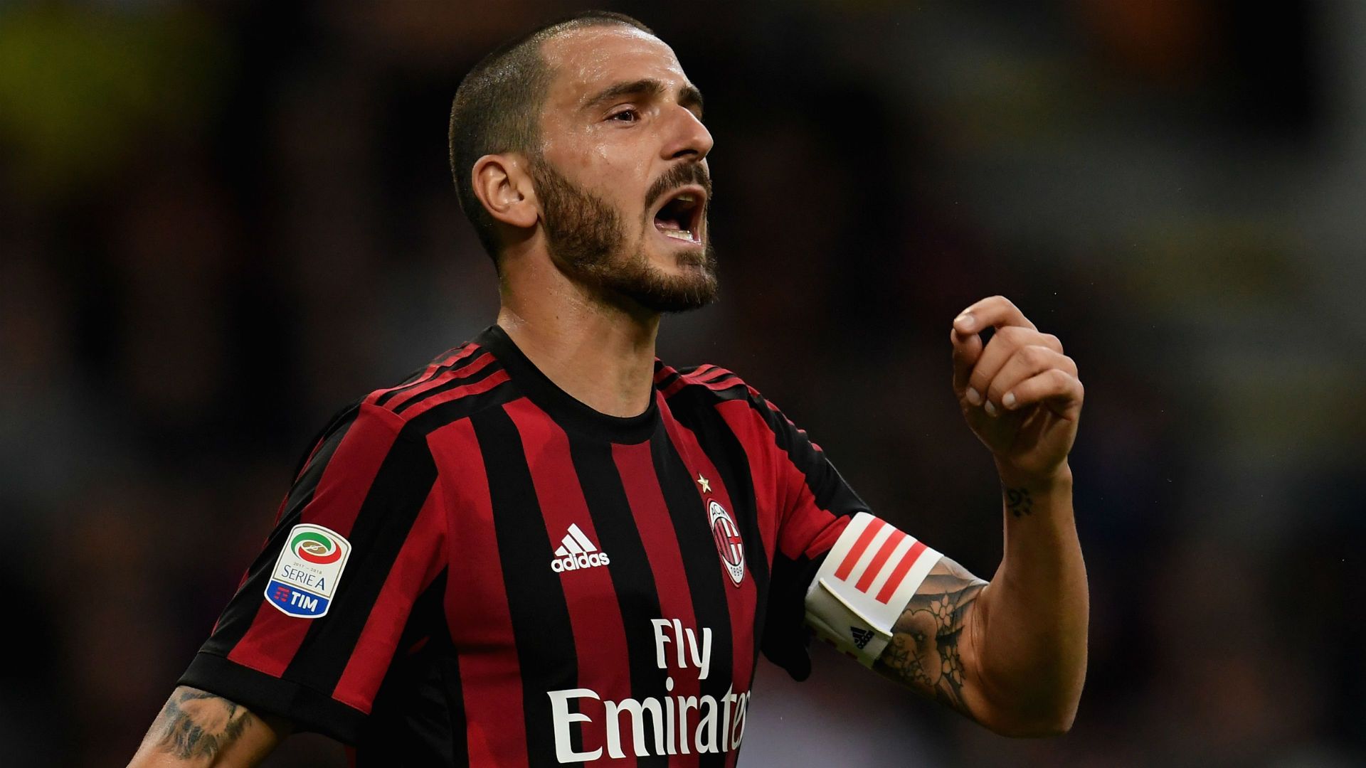 Leonardo Bonucci Milan SPAL Serie A