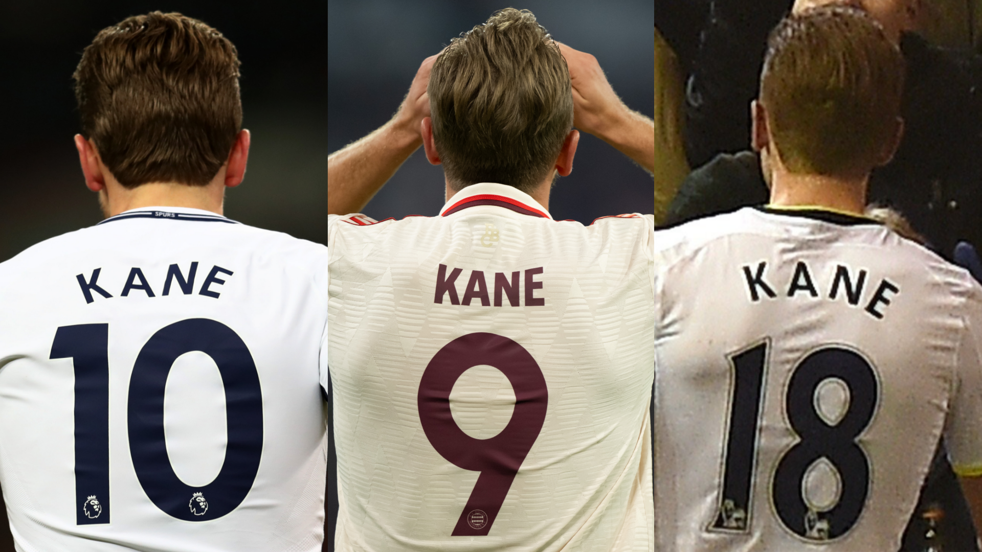 Harry Kane explains shirt number evolution from 18 to 9 & why he took certain jerseys with Tottenham, Bayern Munich & England | Goal.com UK