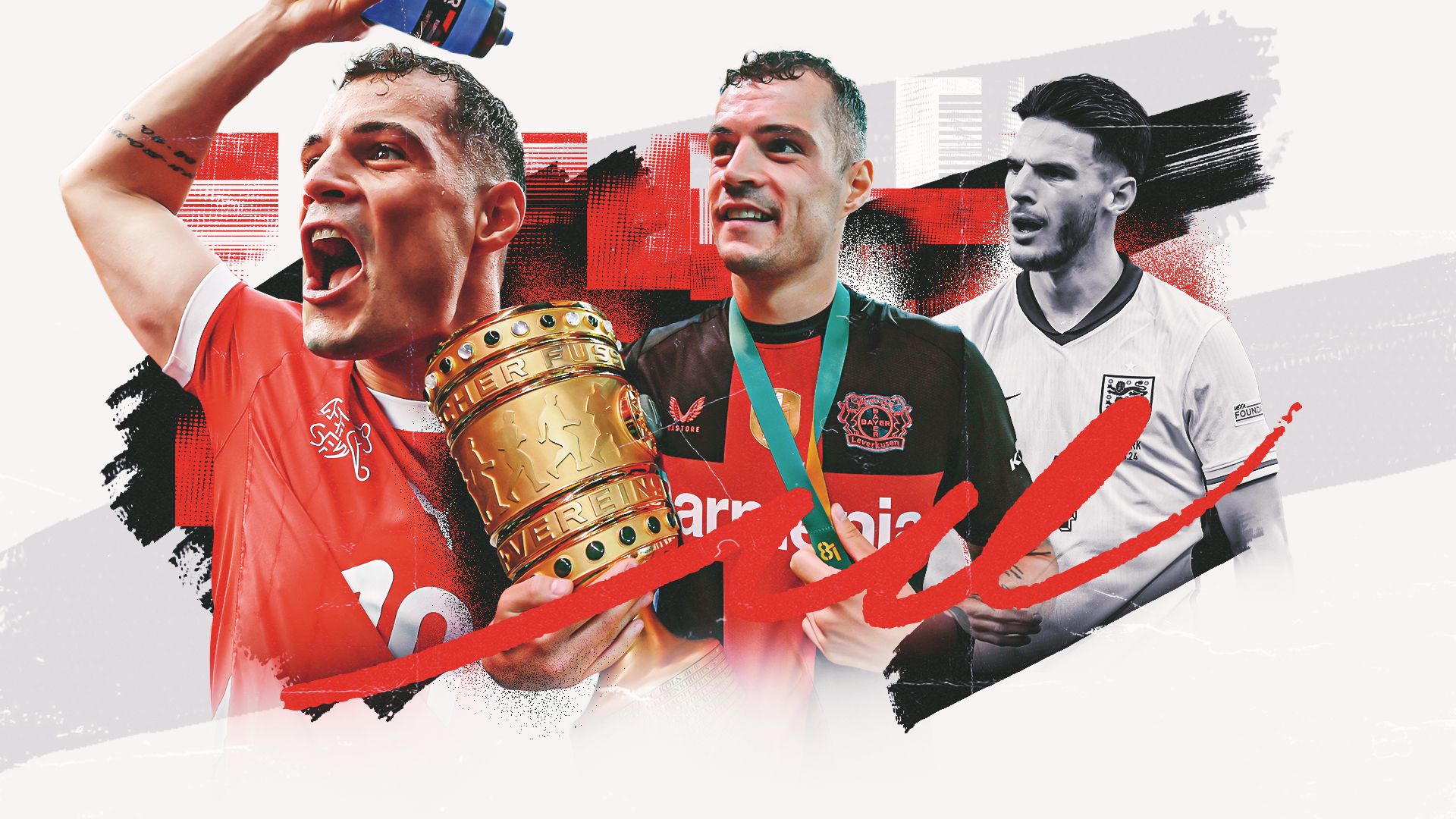 Granit Xhaka Switzerland Euro 2024 GFX