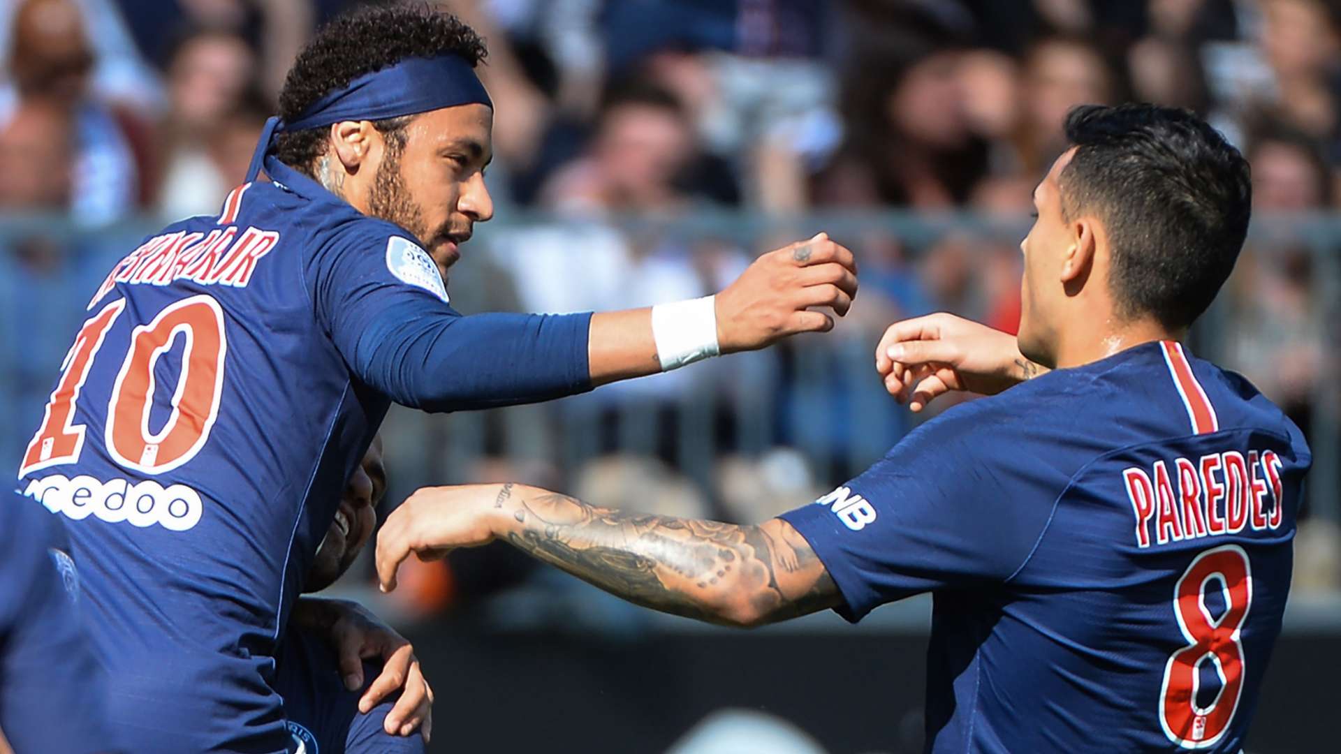 Neymar Leandro Paredes PSG