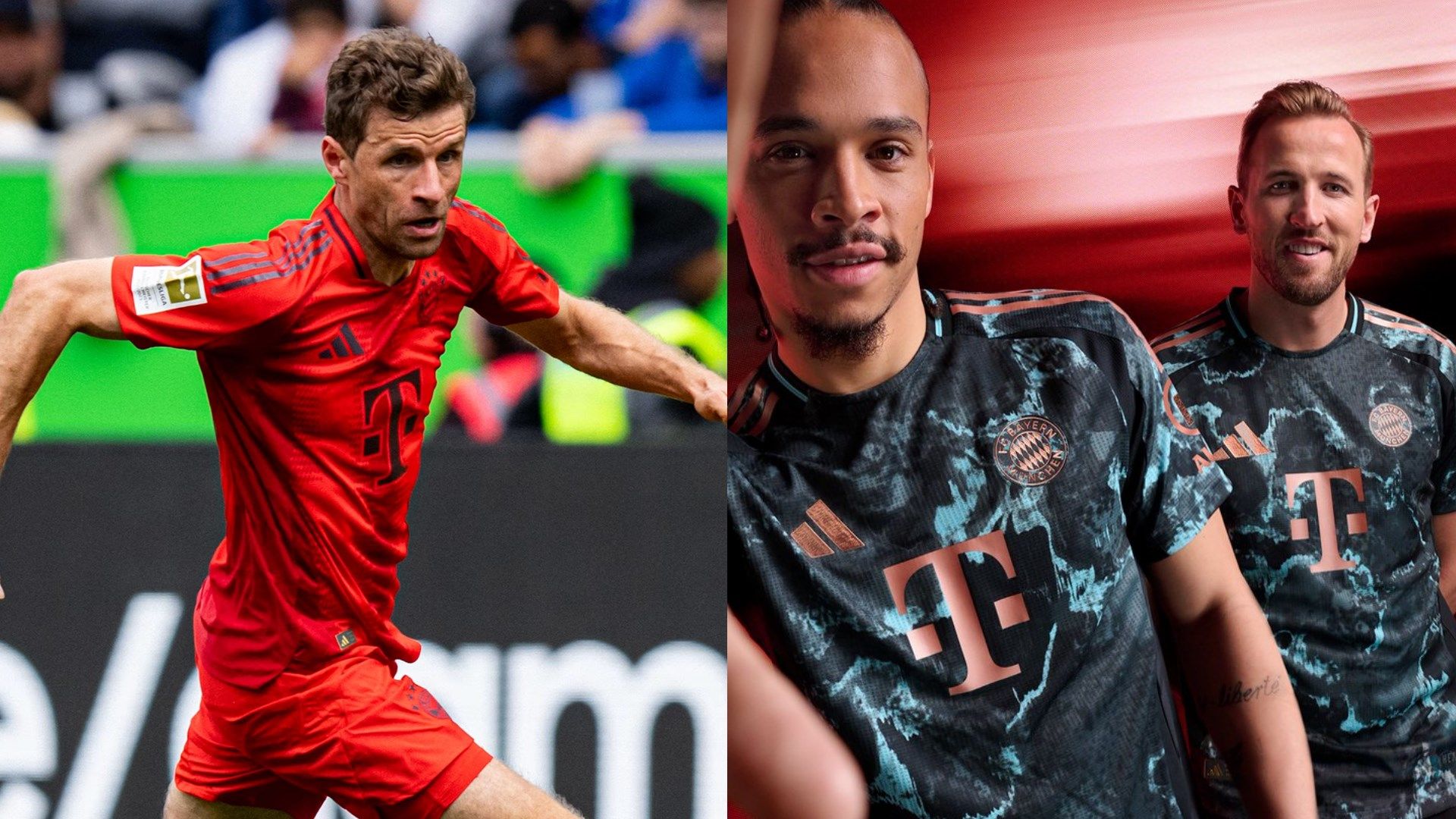 FC Bayern 2024-25 home & away kits