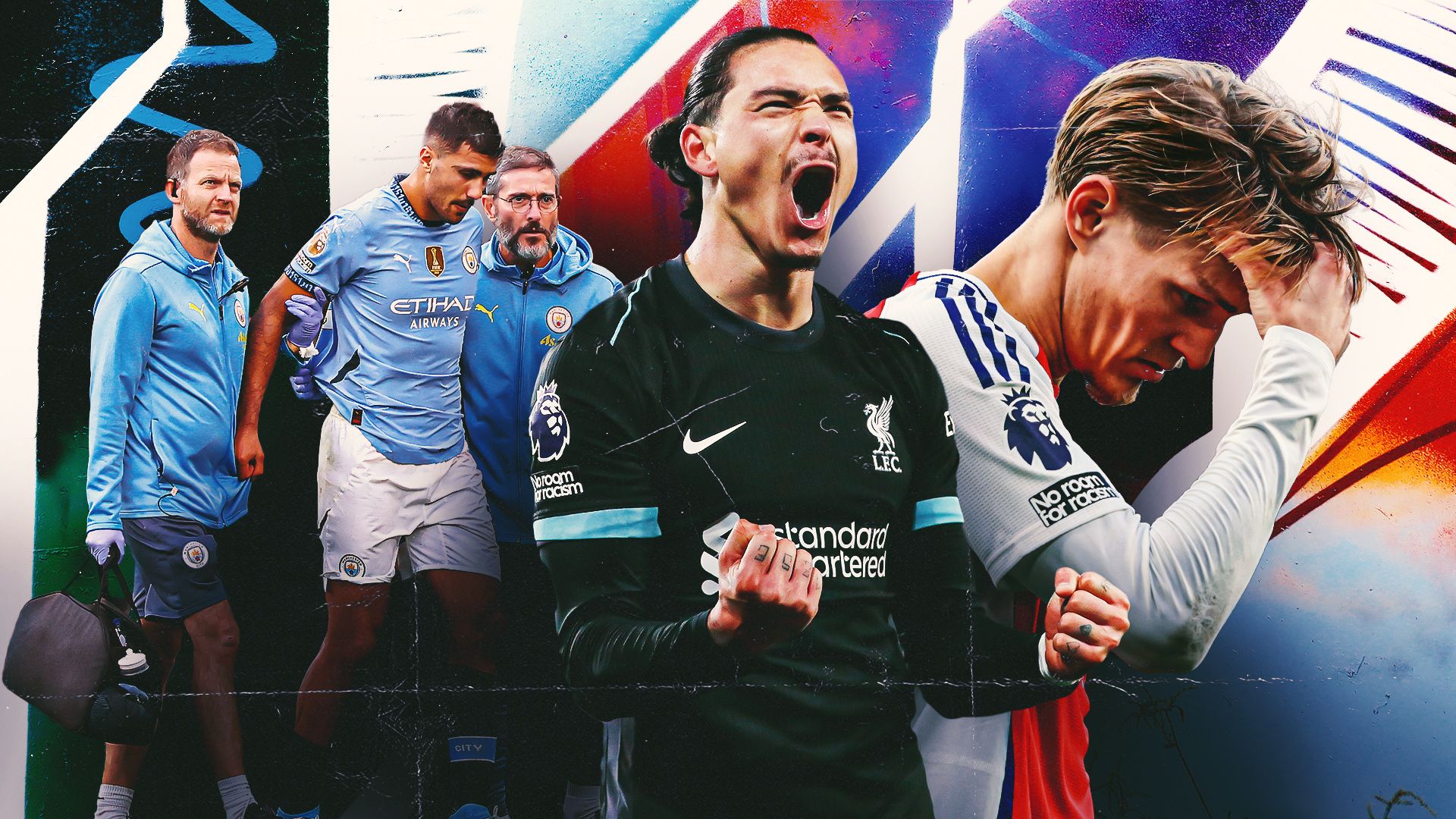Premier League title race GFX