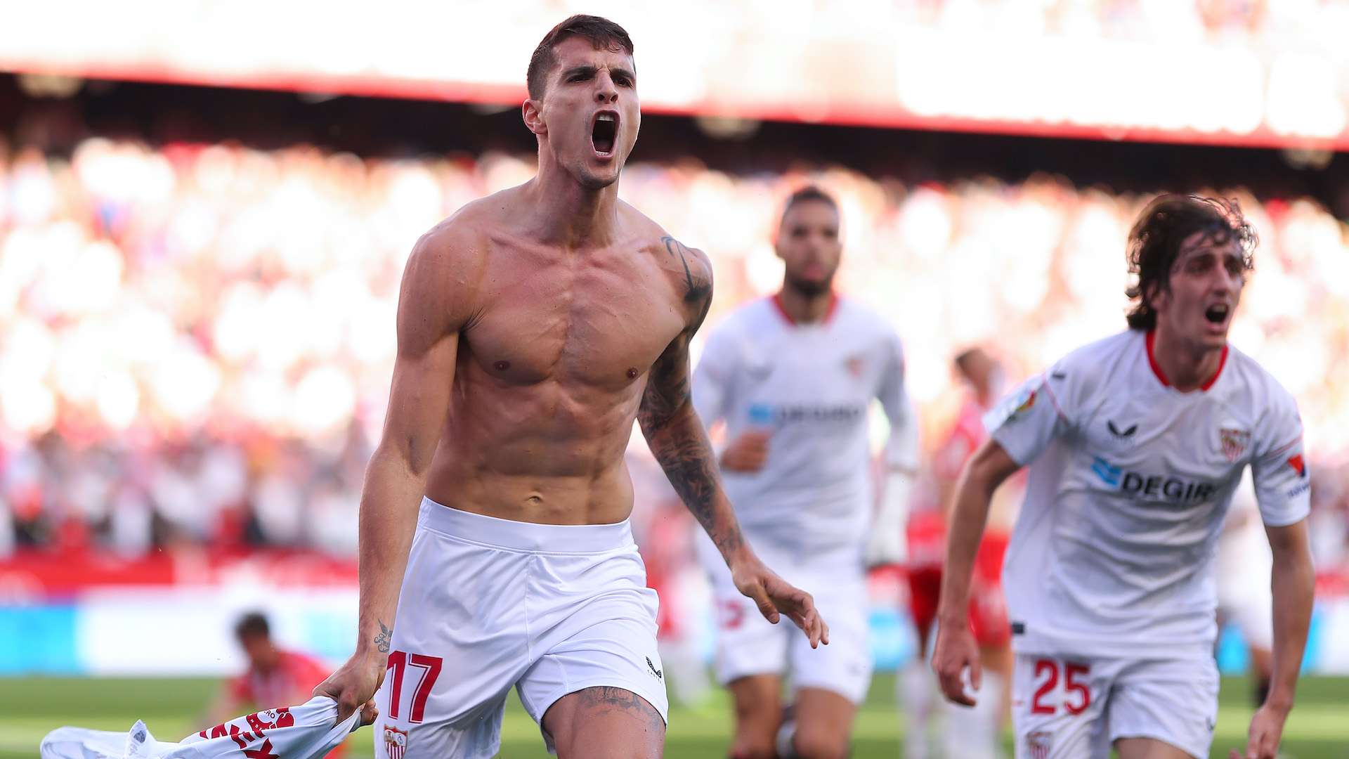 Lamela Bryan Gil Sevilla Almeria LaLiga