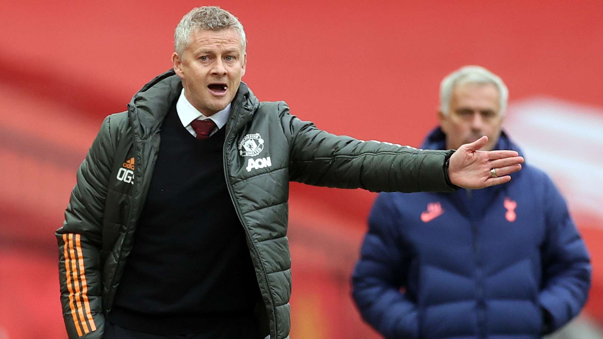 Ole Gunnar Solskjaer & Jose Mourinho