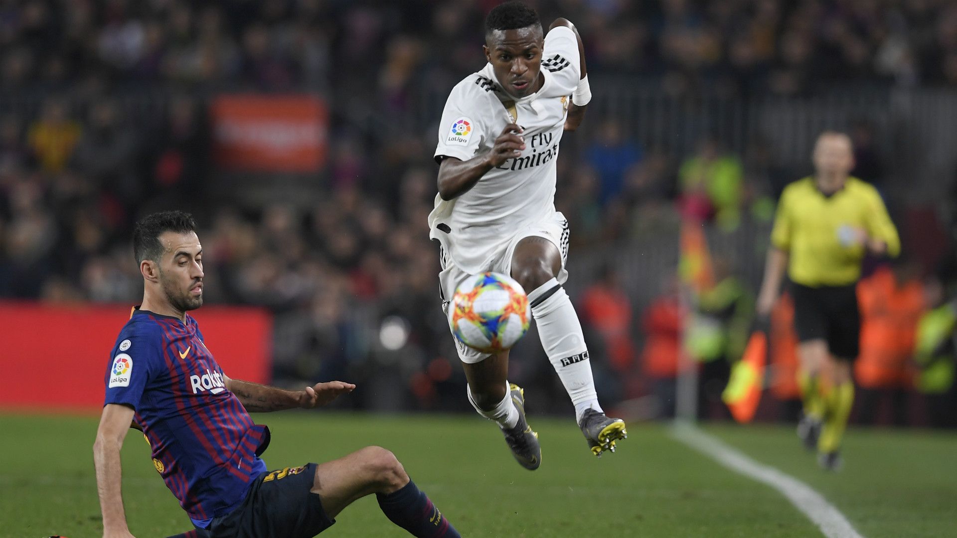 BUSQUETS VINICIUS BARCELONA REAL MADRID COPA DEL REY