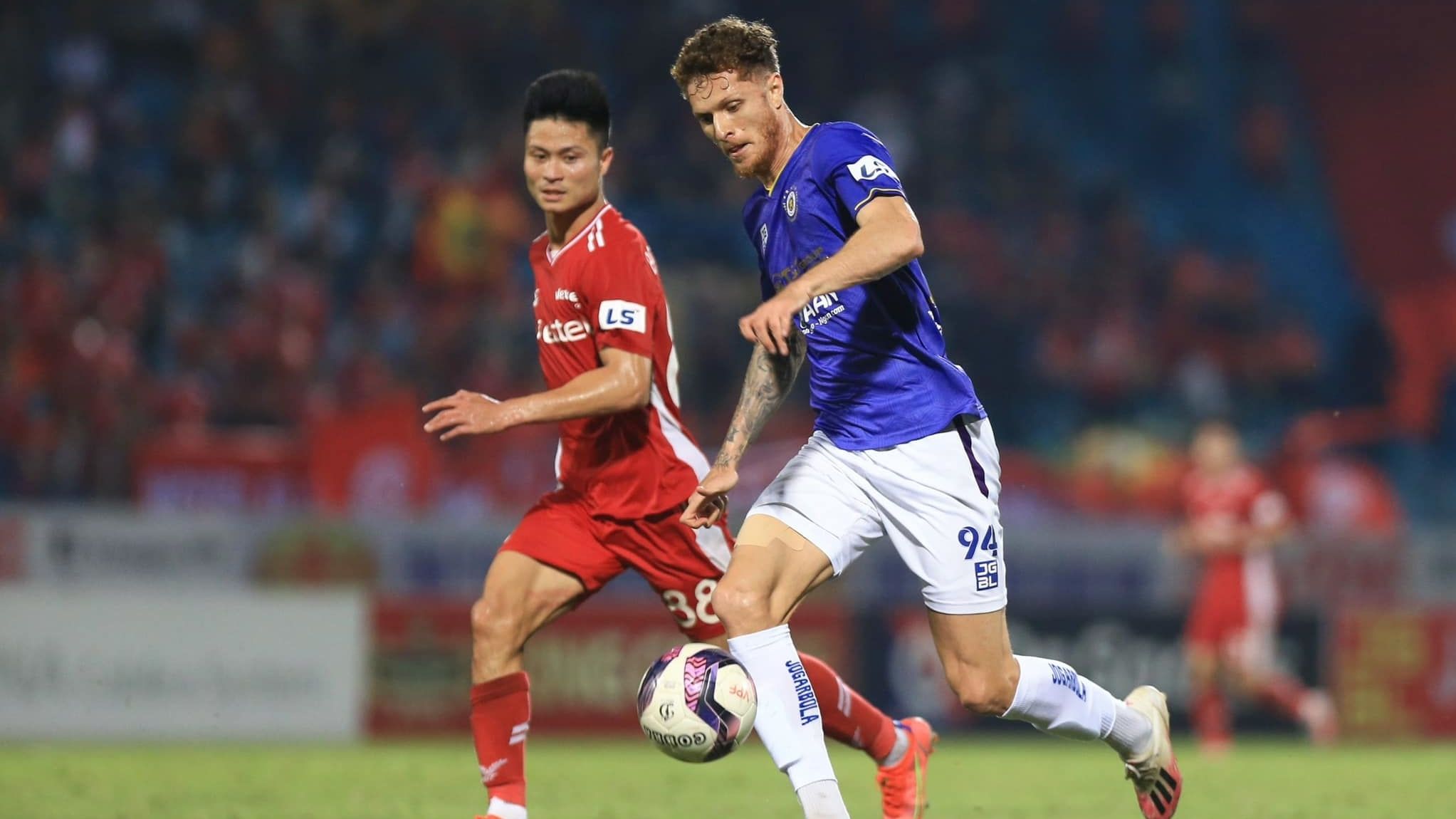 Geovane Magno Bui Duy Thuong Ha Noi FC vs Viettel 2021 V.League 07042021