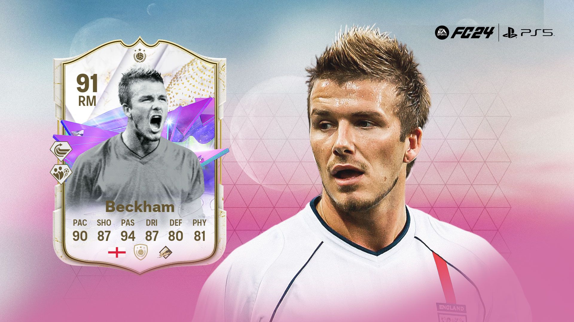 Beckham EAFC 24 card