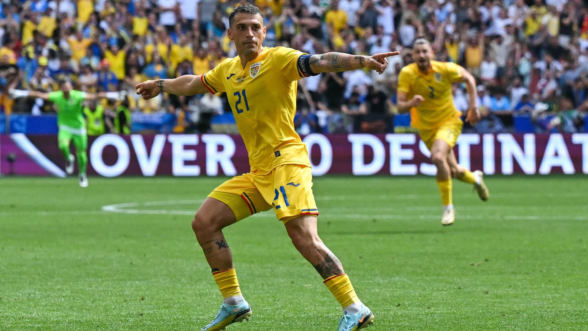 Stanciu Romania Ukraine Euro 2024