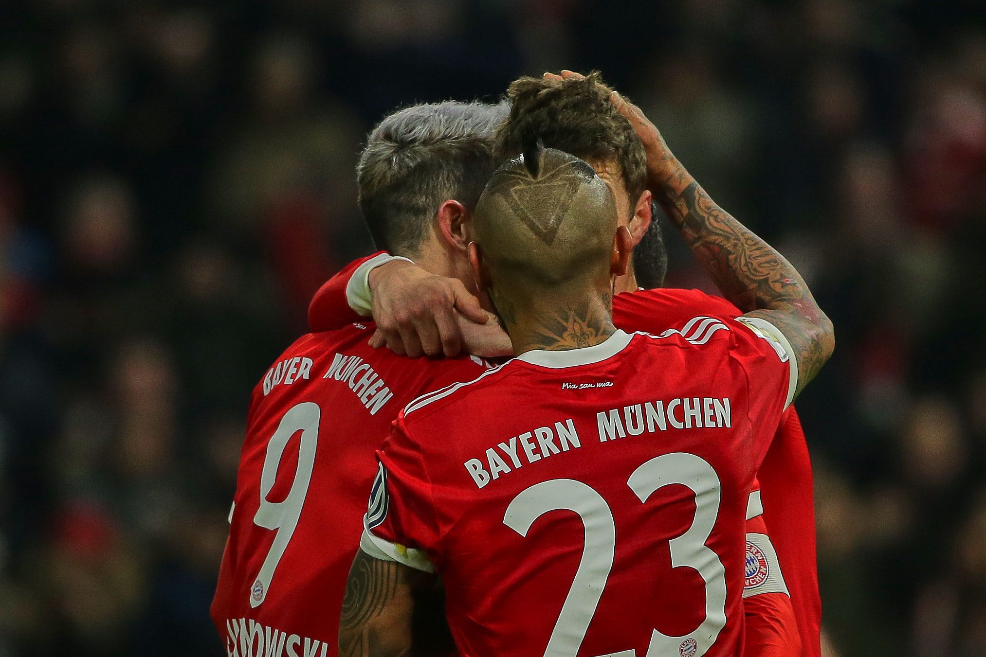 Lewandowski Müller Vidal Bayern